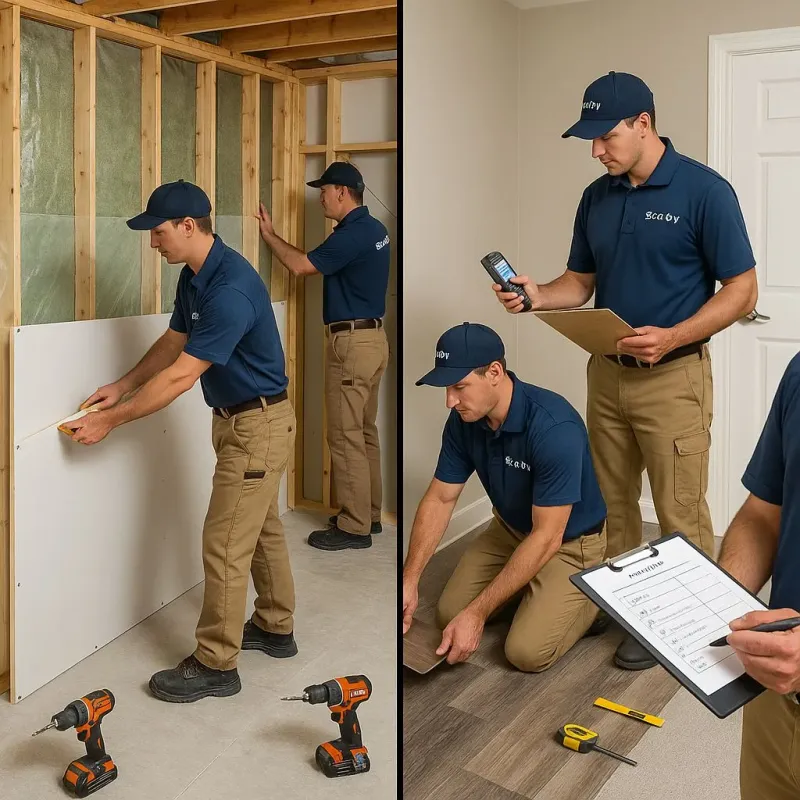 Repairs and Reconstruction process in Taylor, AL